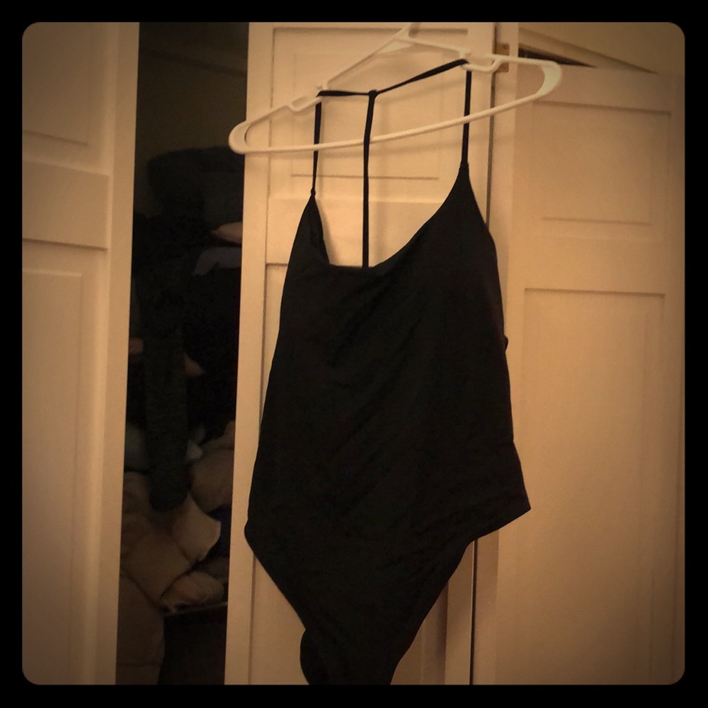 Black bathing suit